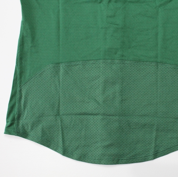 Champion Full Button Short Sleeve Green Jersey - Picture 5 of 6